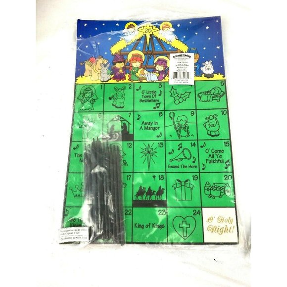 Set of 3 Christmas Inspirational Advent Calendar a - Picture 2 of 5